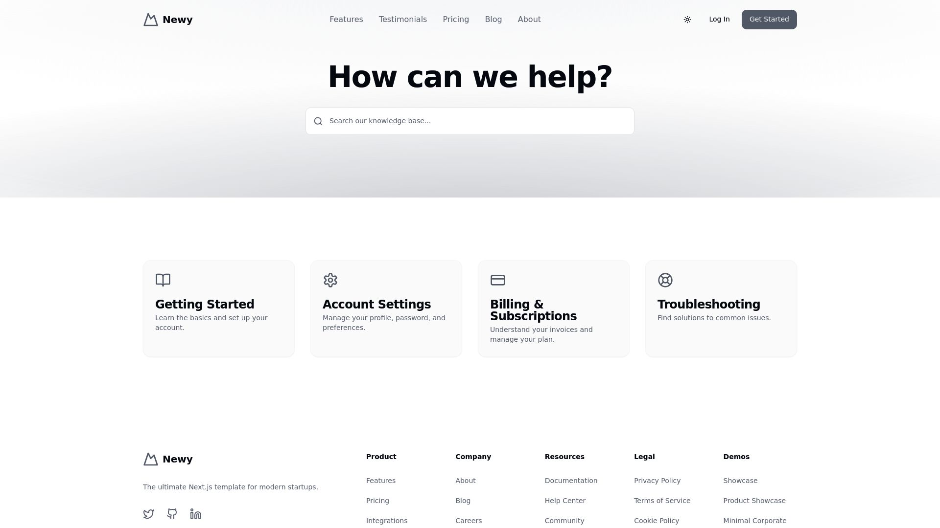 Help Center